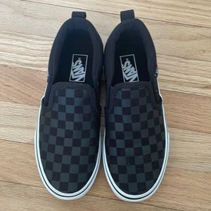 Vans Unisex Checkered Slipon Youth 1
